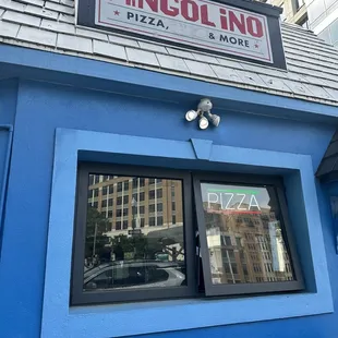 View from the street. Clarendon metro is directly across from the entrance.