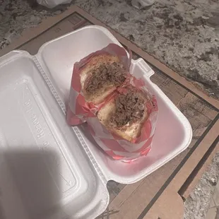 Philly Cheesesteak Sandwich