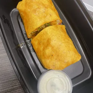 Buffalo Chicken Wrap - not good. Do not recommend