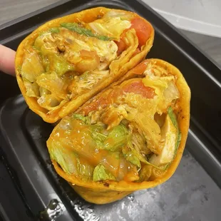 Buffalo Chicken Wrap - not good. Do not recommend