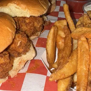 Hot Chicken Sliders