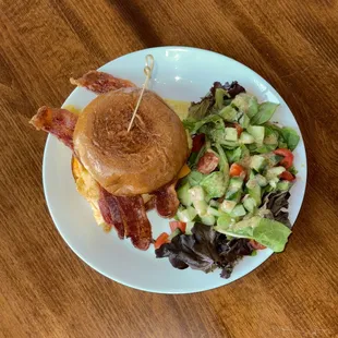 Bacon Egg and Cheese sandwich