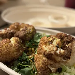 Fried Cauliflower- yum!!