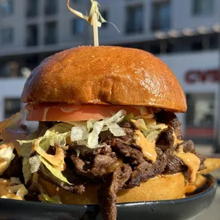 Steak Shawarma Burger