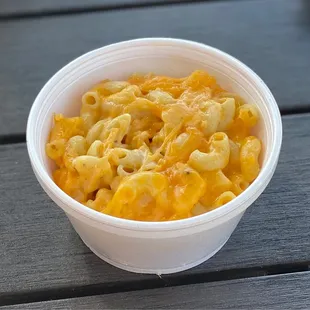 Mac and cheese very buttery and delicious!!
