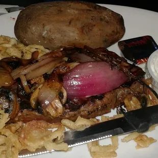 Tuesday $9.99 8oz NY strip