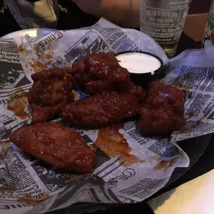 The best wings I&apos;ve ever had.........so far 10/10