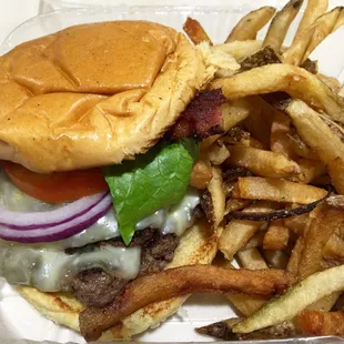 Double patty on brioche was outstanding