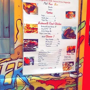 Menu! Definitely recommend getting the combo