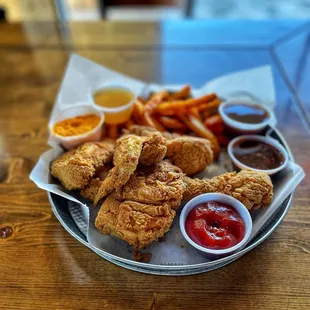 Original Fried Chicken and Fries