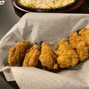 Honey garlic wings