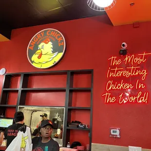 customers in the restaurant