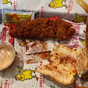 Chilly powder covered chicken