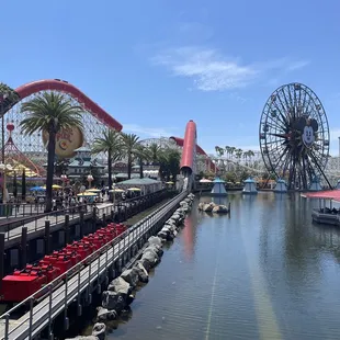 Pixar pier @Disney California adventure