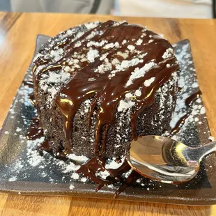 Chocolate lava cake