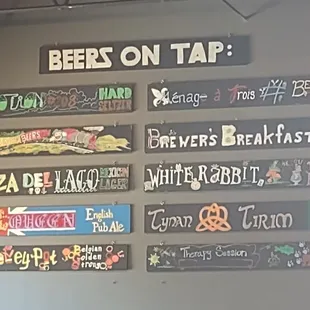 27 May 2023 tap list