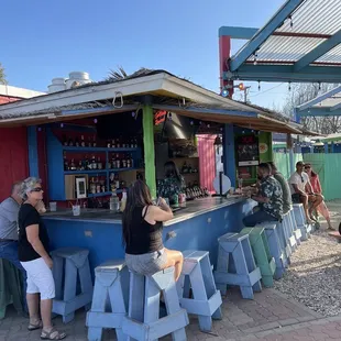 Outdoor bar