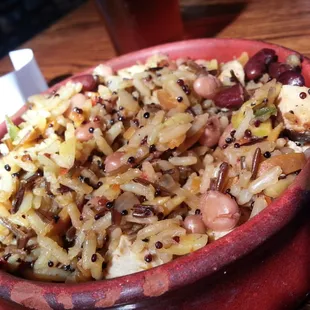 Rice and beans (with chicken)