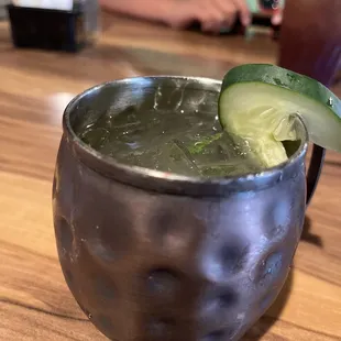 Cucumber Moscow Mule