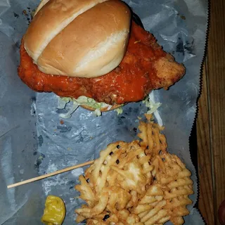 Angry Buffalo Chicken Sandwich