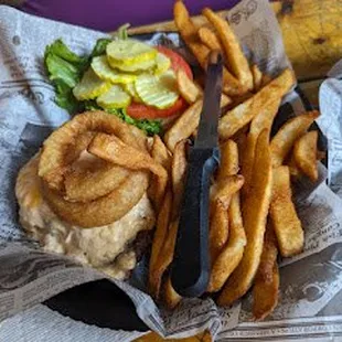 Southern Comfort Burger