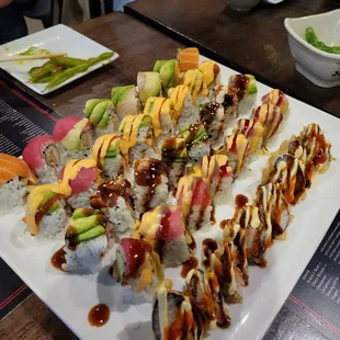 food, sushi, sushi and sashimi, sashimi