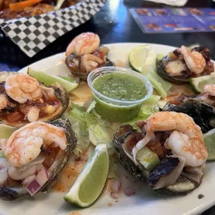 oysters, oysters and mussels, shellfish, food, mussels