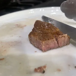 I overcooked the Japanese A5 ribeye a bit but it was still amazing.