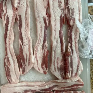 $21.84 Berkshire natural pork belly...really?  I called twice and they are not answering