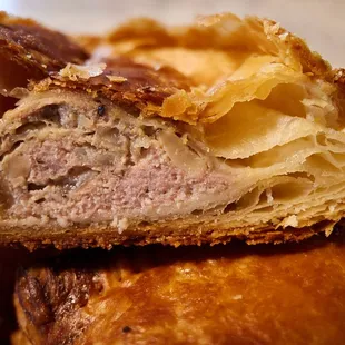 Puff pastry - pate (interior)
