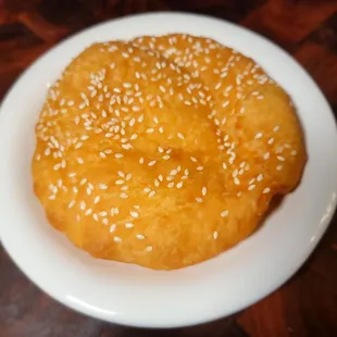 Sesame fried donut