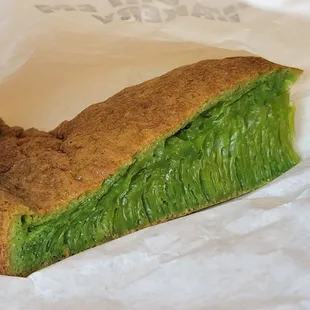 I've missed this pandan honeycomb rice cake!