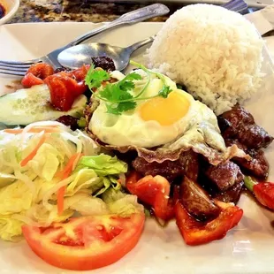 #98 Beef in Special Garlic Sauce!