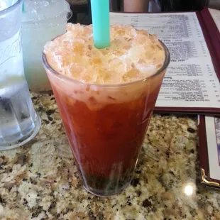 Thai ice tea