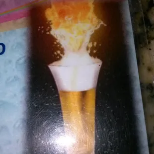 Beer that&apos;s on fire!!!!