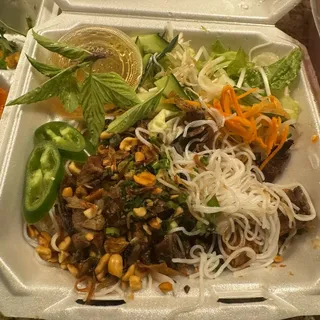 87. Bun Cha Gio - Crispy Spring Rolls Vermicelli