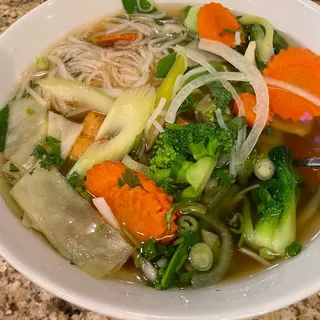 149. Hu Tieu Chay (Banh Pho or Hu Tieu) - Vegetarian Noodles (Clear Noodles or Rice Noodles)