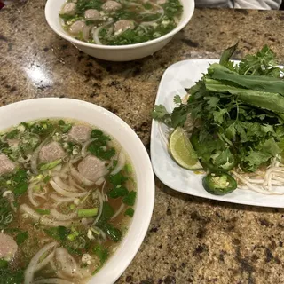 52. Pho Bo Vien - Pho w/ Beef Meatballs