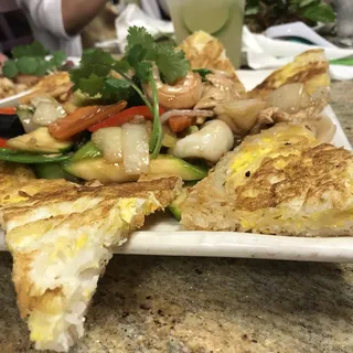56A. Pho Ap Chao Thap Cam (Mem or Gion) - Pan Fried Pho (Soft or Crispy)