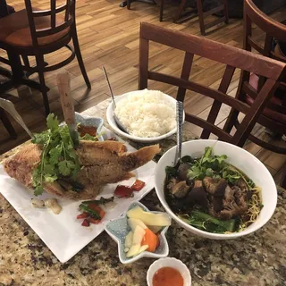 69. Mi Vit Tiem - Special Egg Noodles Soup w/ Roasted Duck