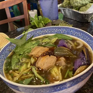 73B. Bun Mam - Fermented Fish Noodles Soup