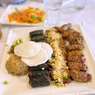 a plate of food
