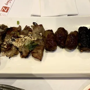 Grilled Beef Wrapped