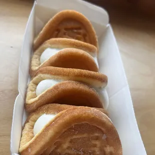 Ice cream waffles