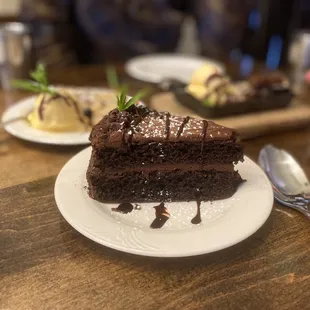Chocolate cake- dense and delicious