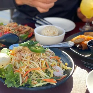 Papaya Mango Salad