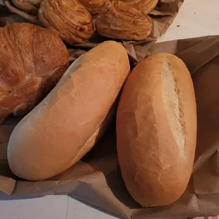 Baguettes great for making bánh mì