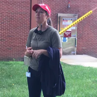 Out tour guide, Vickie