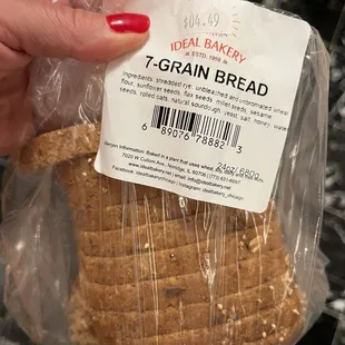 7-grain bread
