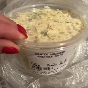 Sałatka jarzynowa (vegetable salad)